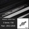 Accessories For BMW 1 3 4 5 Series F10 F20 F30 F34 X1 X3 X5 X6 Welcome pedal Door Sill Scuff Plate Guards Protector Cover strips