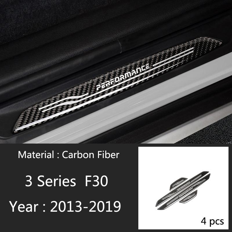 Accessories For BMW 1 3 4 5 Series F10 F20 F30 F34 X1 X3 X5 X6 Welcome pedal Door Sill Scuff Plate Guards Protector Cover strips