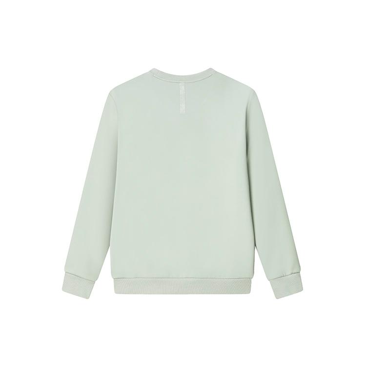 FILA Sweatshirts Men's Willow Green Crew Neck Moderate Regular F11M317203F-TQ