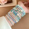 Elegant Shallow Sea Pearl Bracelet: Exquisite Beaded Pull String Design for a Sophisticated Touch