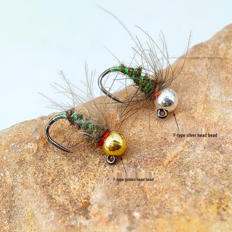 Egret LY063 CDC-Mückenlarve Fliegenfischerköder