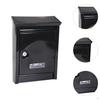 Big Metal Delivery Box Mountingbox, with 2 Keys, Outdoor Postbox Mailbox for The Entrance House