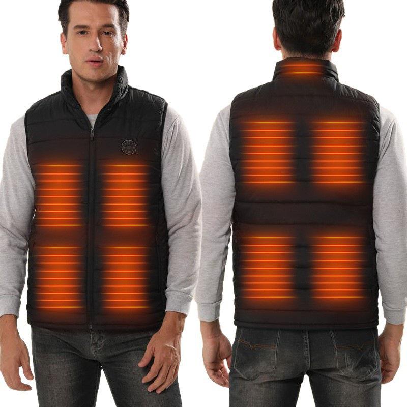 Unisex Smart Electric Heated Vest for Full-Body Warmth