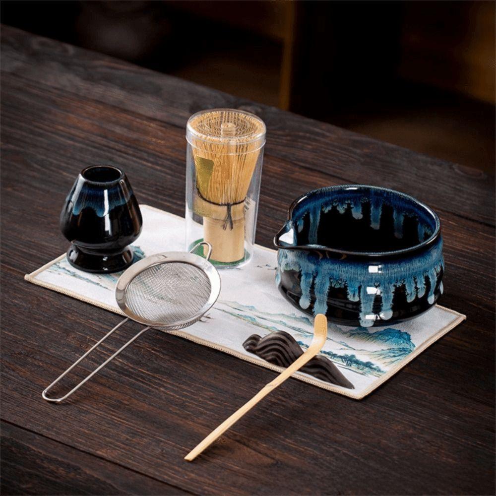 Matcha Besenhalter Japanisches Matcha Tee Set Matcha Schale Matcha Zubereitungsset Teeliebhaber