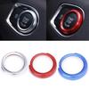 1Pc Red/Blue/Silver Car Engine Start Button Stickers For BMW 1 2 3 4 Series X1 F48 F20 F21 F30 F32 F33 F34 F36 F45 F46 Models