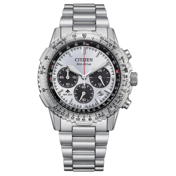 

CITIZEN PROMASTER 200m Waterproof Light Powered Quartz Movement Stainless Steel Strap Watch 40mm CA4660-61A Silver Dial