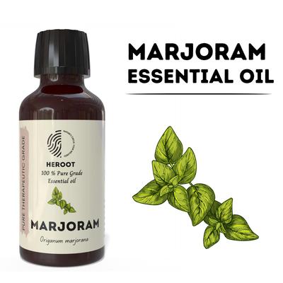 Marjoram Essential Oil – Pure Oil, Warm Herbal Aroma, Natural Scent for Diffuser