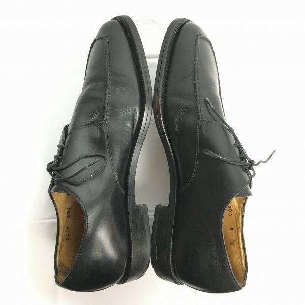 Vintage 80s-90s MARIANO CAMPANILE Made in Italy U-Tip Business Shoes Black Size 8 (26.5) Men's(USED)