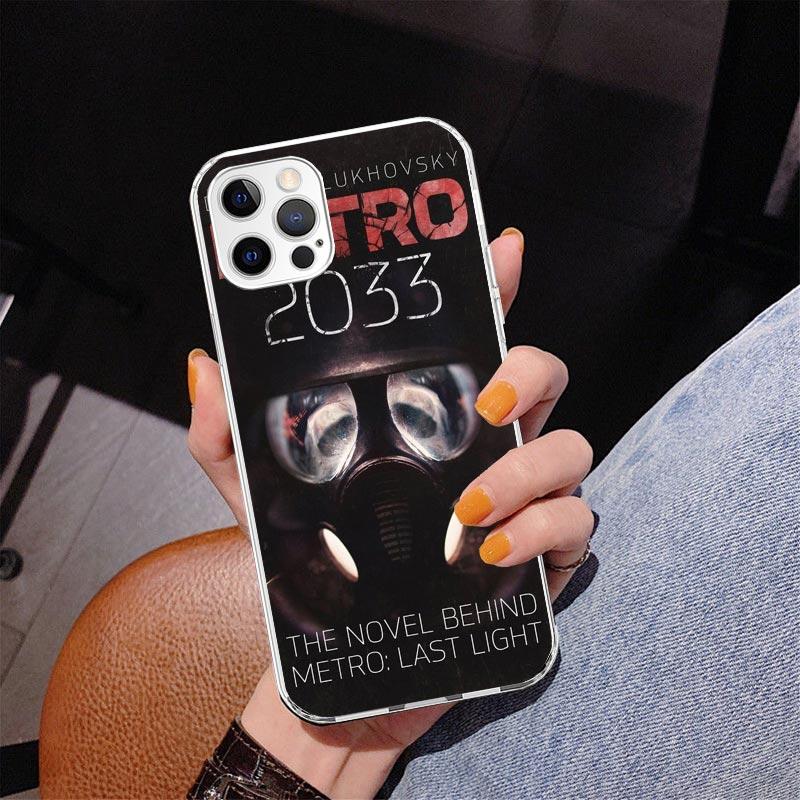 Metro 2033 Phnoe Case for Iphone 17 Air 16 16E 11 12 13 Mini 14 Plus 15 Pro Max 7 8 + SE 2020 Phone Cover Coque