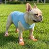 4PCS Breathable Pet Mesh Boots Adjustable Pet Paw Protector Fashion Dog Foot Covers  Dog Walking