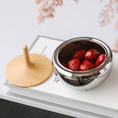 Nordic Light Luxury Home Furnishings, Candy, Dried Fruit, Glass Storage Jars, Model Room, Bedroom Jewelry Storage, Art Accessories