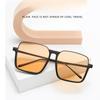 Oversized Vintage Women Sunglasses Men Square UV400 Shades Eyewear Unisex Luxury Design Sun Glasses Goggles Lunette Soleil Femme