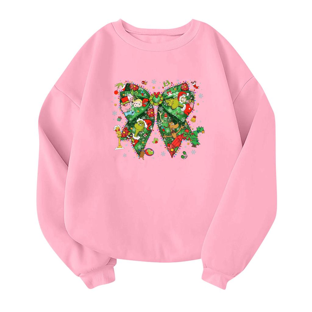 Children's Fashionable Lightweight Long-sleeved Round Neck Pullover With Pockets Printed Pullover