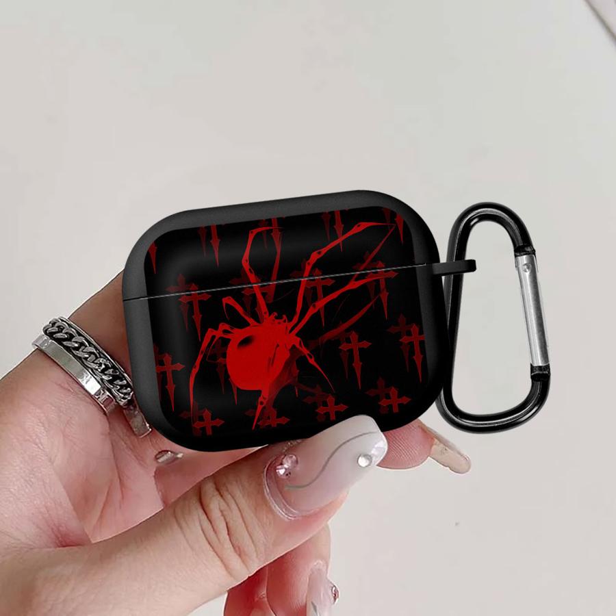 

Red Spider Cartoon Style Earphone Cases Cover Case For Airpods Pro Pro3 4 1 Pro2 3 2 Airpods 2