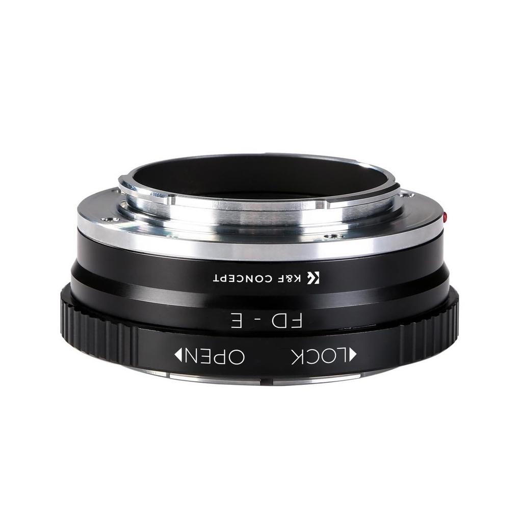 Concept Lens Mount Adapter FD Mount to E Mount with Aperture Ring K&F KF-FDE2 (Canon Adapter)