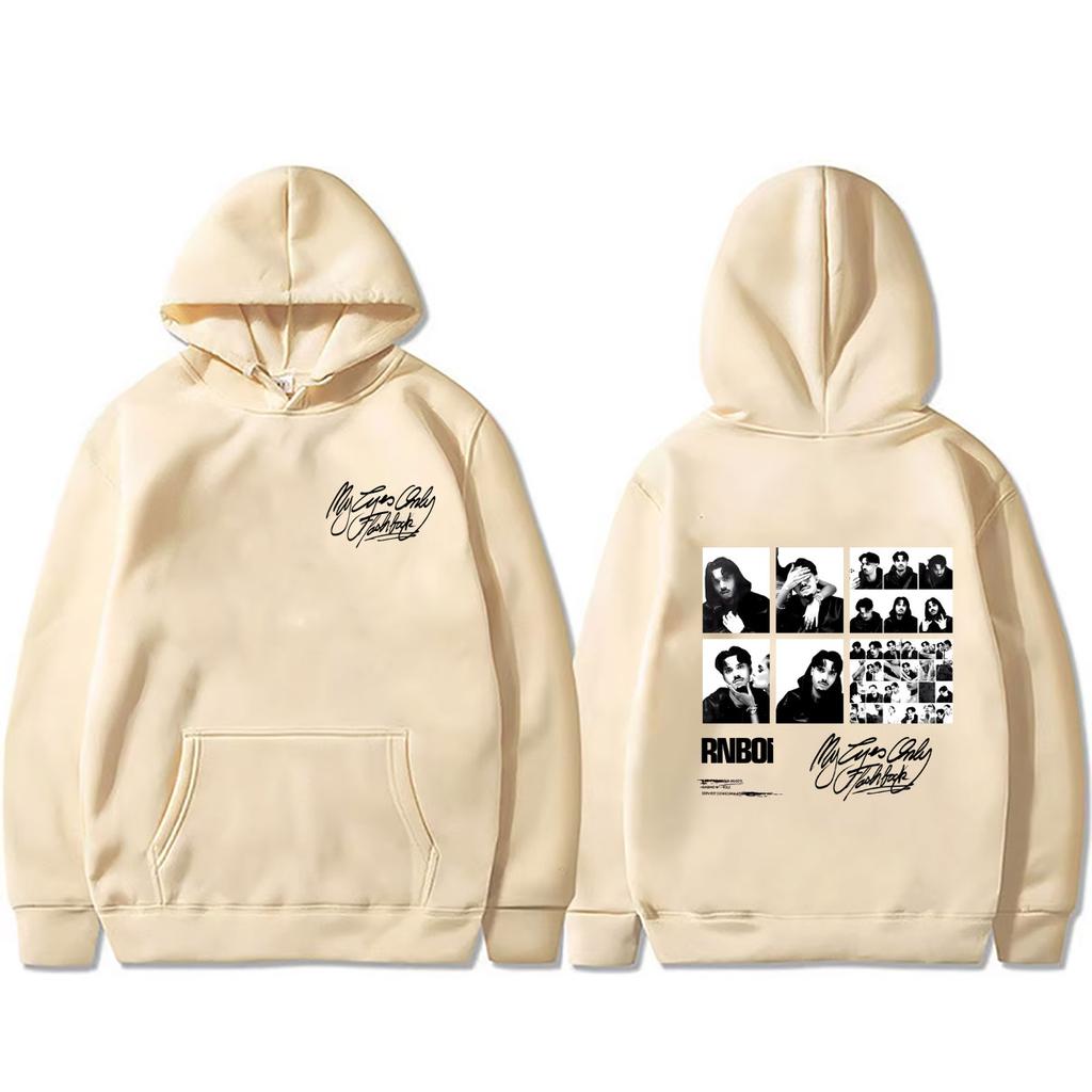 Rapper RnBoi My Eyes Only Flashback Album Hoodie Men Women Hip Hop Fashion Music Pullover Hoodies Tracksuit