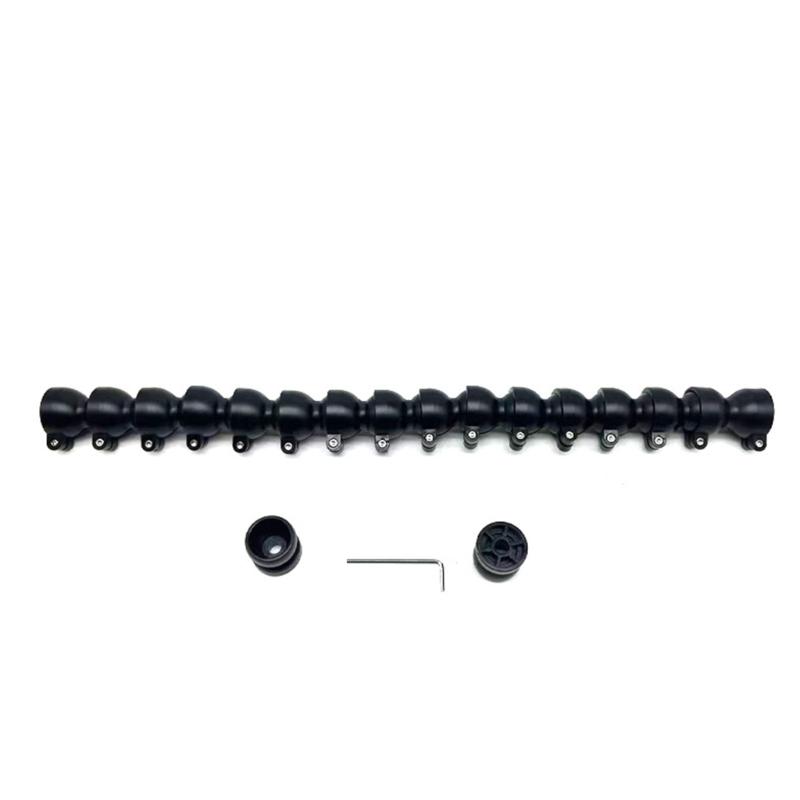 High Strength Black Plastic Flexible Stand Bracket For Vehicle Dent Detection Leveling Light Mounting 3/4inch Interfaces