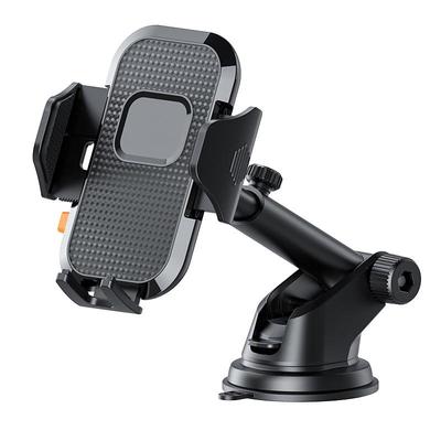 Universal Telescopic Car Phone Holder with Suction Cup for Dashboard, Glass, and Center Console Navigation