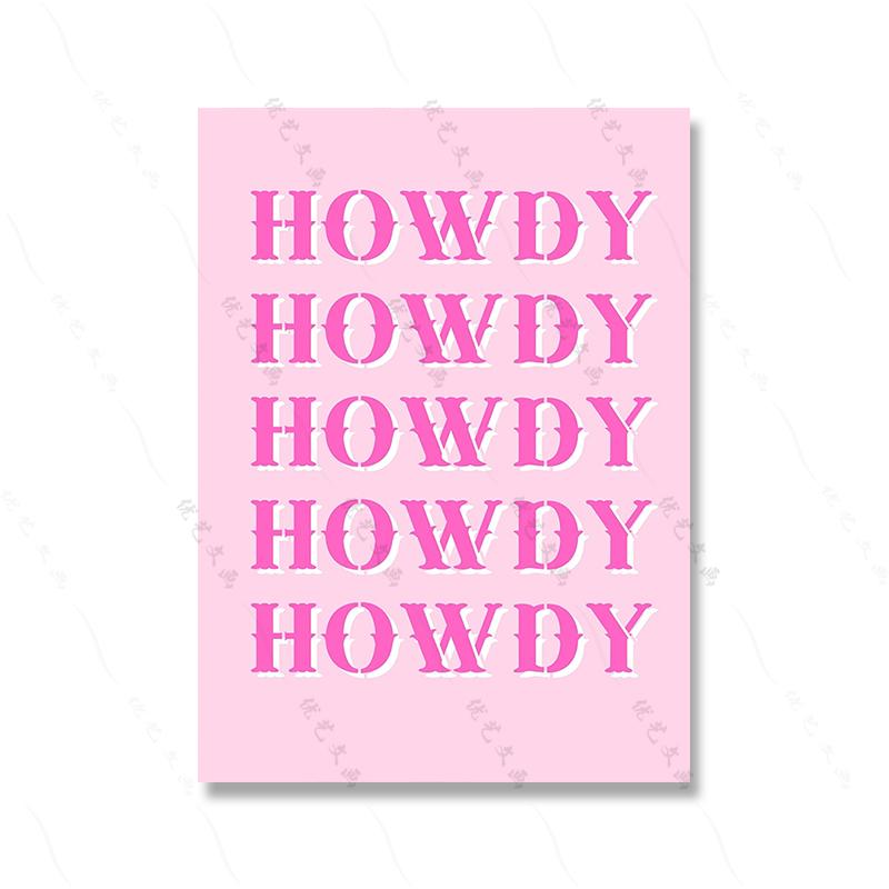 Fashion Pink Leopard Zebra Poster Minimalist Wall Artwork Modern Canvas Painting Print Love Pictures Kid Nursery Room Home Decor