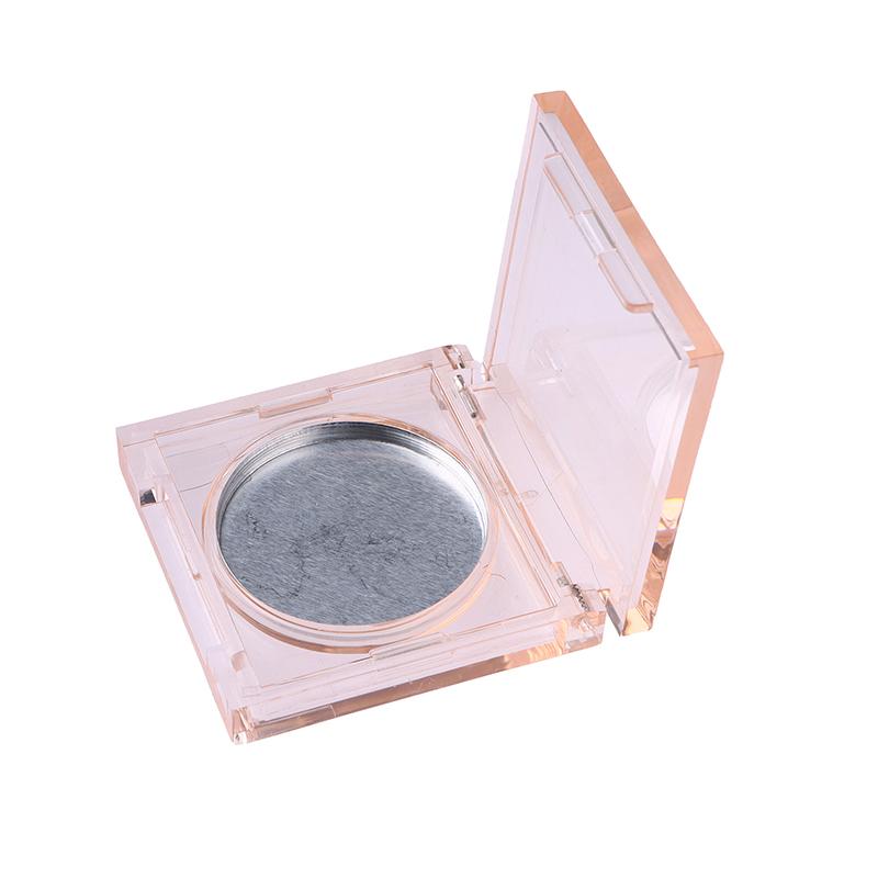 

Пустая квадратная прозрачная коробка с одним отверстием, внутренний диаметр 36,3 мм, чехол для румян, коробка для консилера, коробка для замены косметики оранжевый