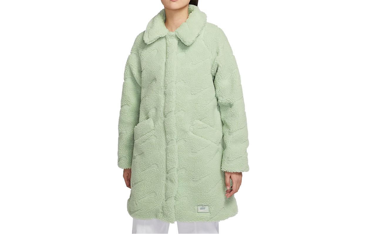 Nike Jackets Women s Green Lapel Moderate Other DD5089-017 S