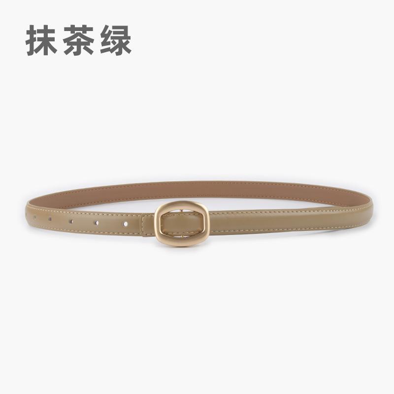 Women'S Leather Women'S Belt Simple Casual Pants Jeans Decoration Women'S Bf Style