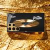 Ambiance Musicale Simplicité Haut de Gamme Placage Verre Coque de Téléphone pour Samsung Galaxy S26 S25 S24 S23 S22 S21 FE,Ultra,Plus