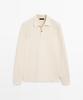 Masimodutti Long Sleeve Polo Shirt With Ribbed Details