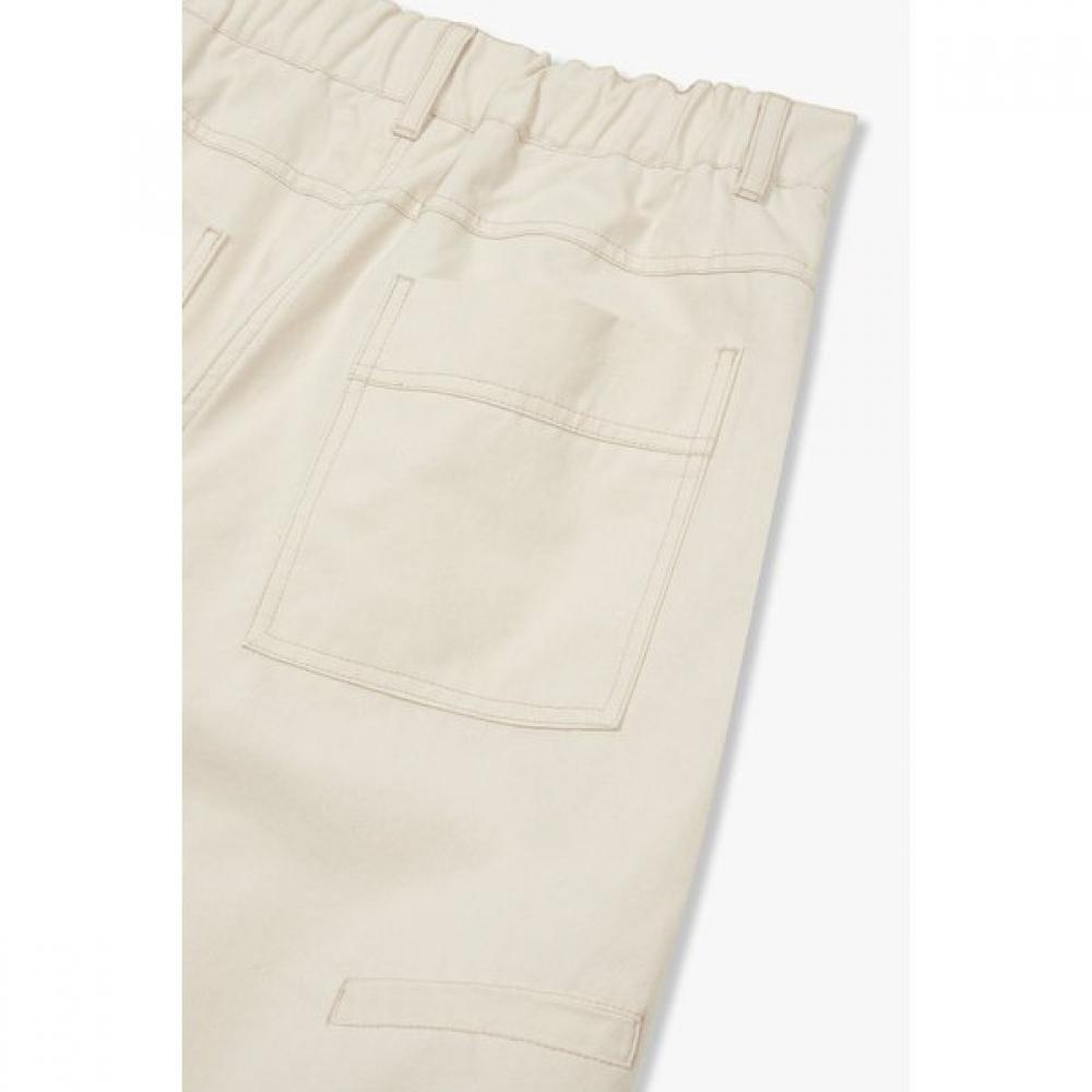 Studio Tomboy Pocket Detail Back Banding Pants  9175231982ar 