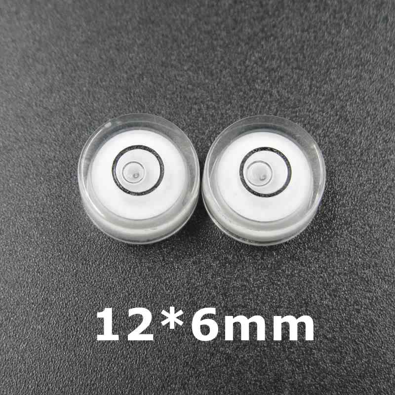 Level Beads Mini Spirit Level Bubble Level Vials Tools for Camera Geological Compass White Color