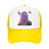 Slayyters Pink Butterflies Design Mesh Sun Hats  UnisexTeens Print Hip Hop Hats Spring Casual Tennis Skate Baseball Cap