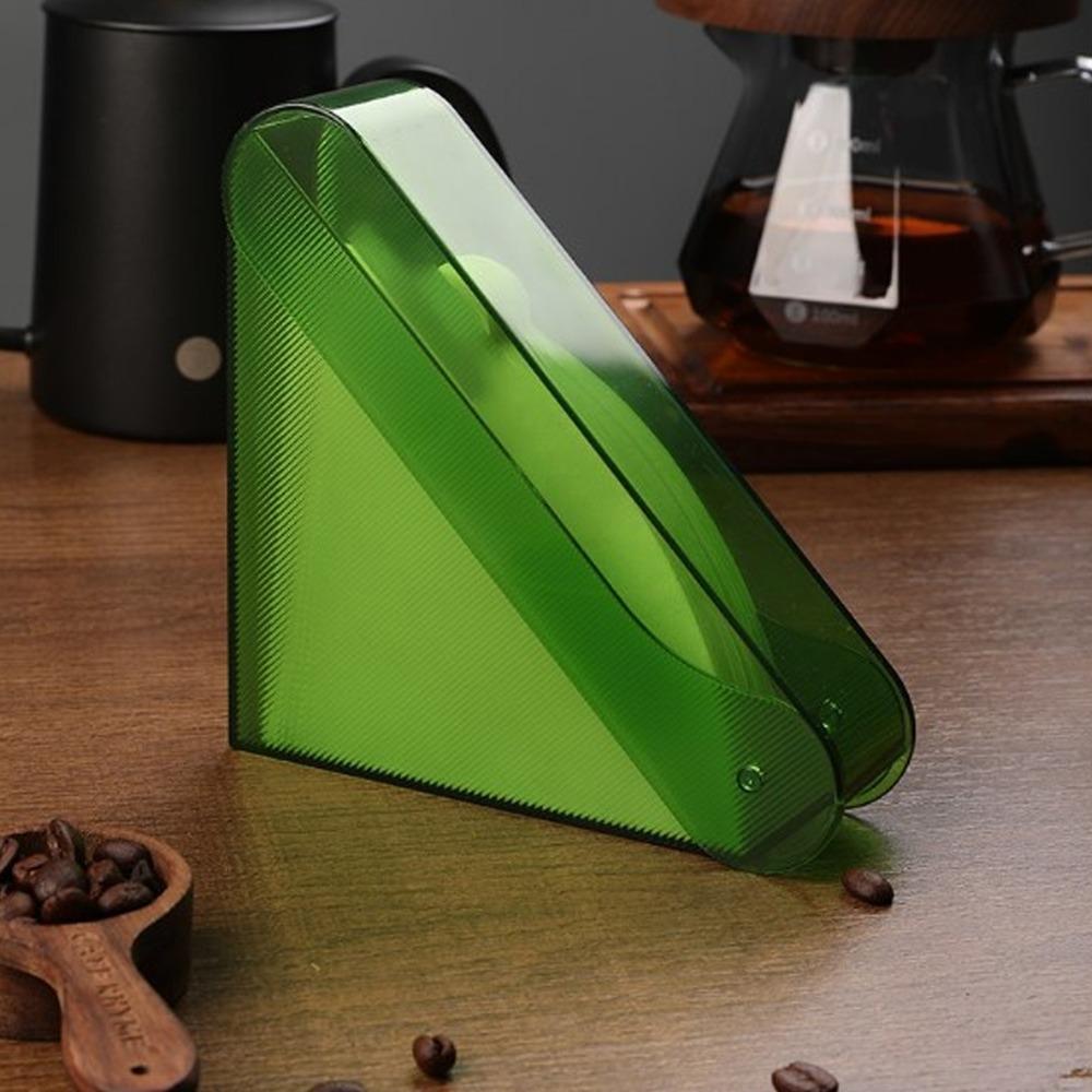 Dust Proof Cover Coffee Filter Holder Cone Shape Coffee Filter Container  Countertop Organization