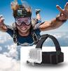 Stirnband für GoPro DJI GA100 Action-Kamera Kopfhalterung - Schwarz