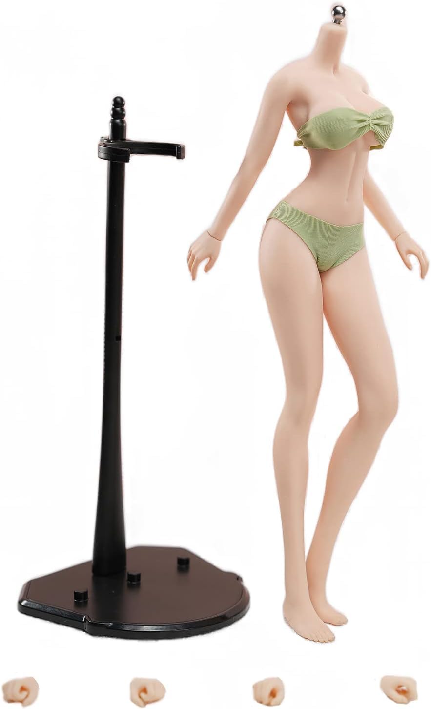 

OBEST TBLeague Scale 2D Seamless Switchboard and Stand Pale Skin 1/6 Figure, Girl, Ultra-Flexible Body, Bikini, Operator, Set, PLLB2022-S50A,