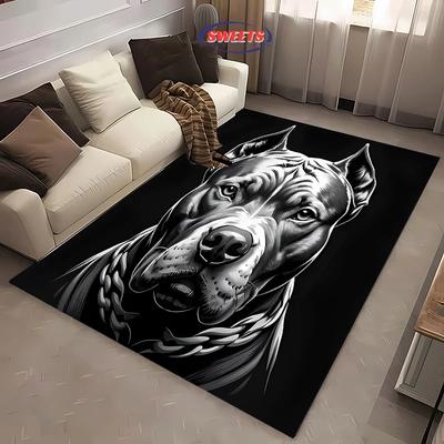 Cool American Bully Print Carpet Living Room Rugs Wonderful Gifts for Friends Decorative Carpet for Home Office Store Large Size