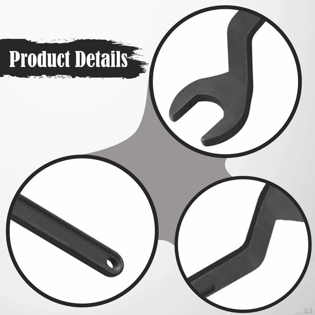 2x Offset Wrenches 16mm 24mm Clamp RA1152 Replace Practical Accessory Sturdy for Router Bit