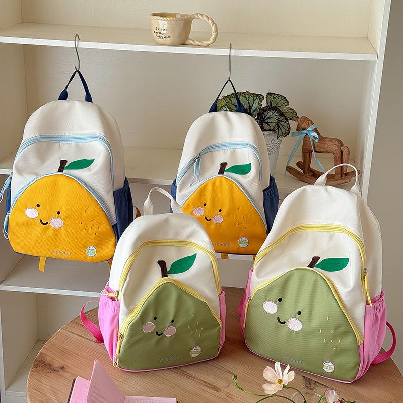 Schoolbag Cute Fruit Backpack Elementary School Travel Leisure Bag Children's Light Backpack Boys and Girls Kindergarten School Bag