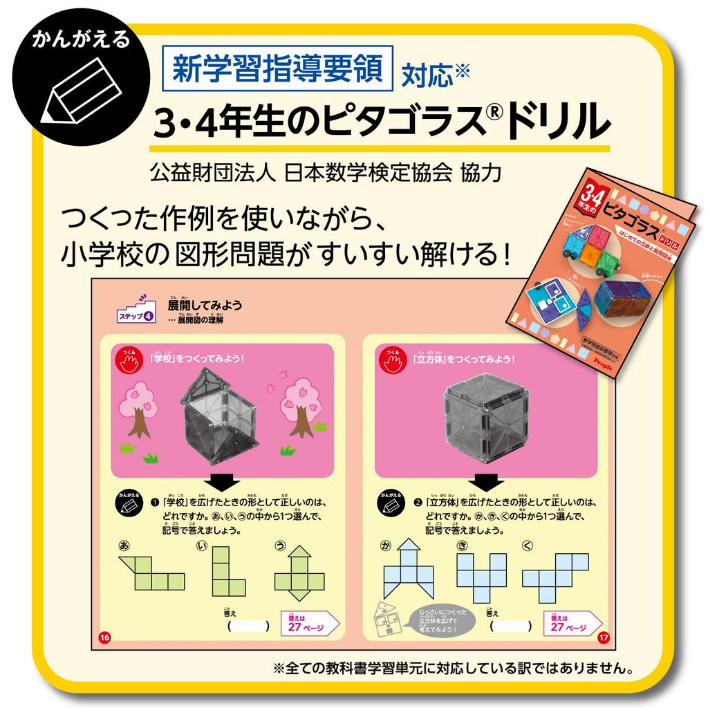 People Pythagoras for 3rd and 4th grade elementary school students PGS-111