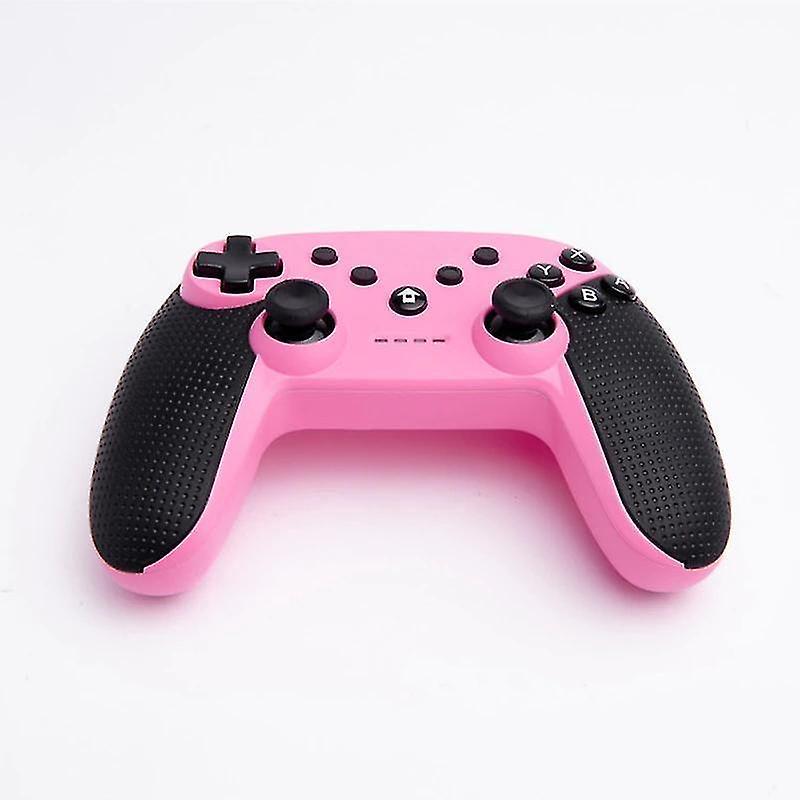 For Wireless Game Joystick Bluetooth Gamepad for Nintendo Switch Lite Pro Controller Pink Black | WS