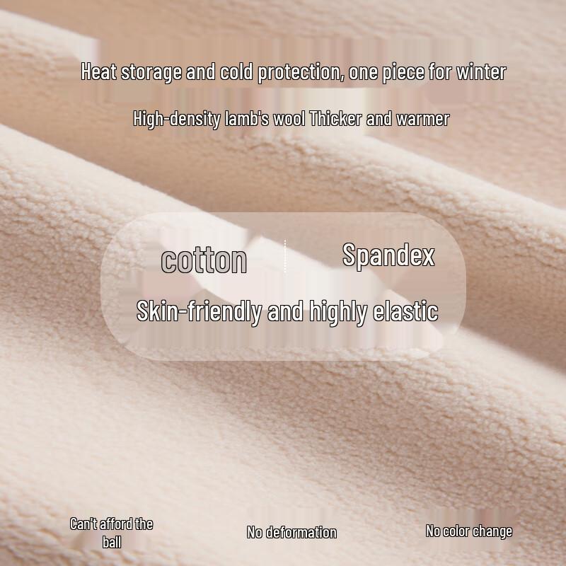 Dámské žebrované termo legíny z jehněčí vlny s vysokým pasem