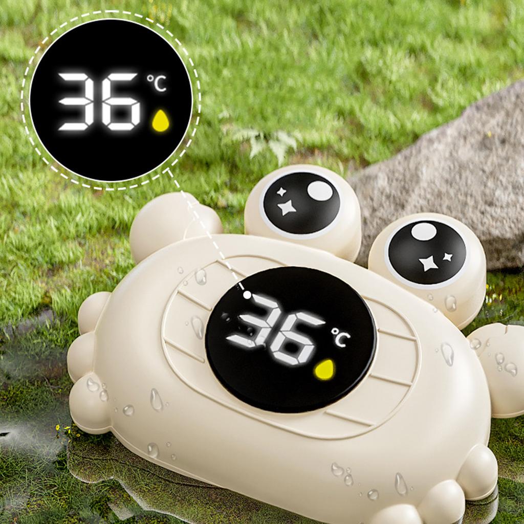 Infant Bathing Thermograph Cartoon Theme Design High Reliability Sensor Simple Read Panel For Nighttime Bath Safety