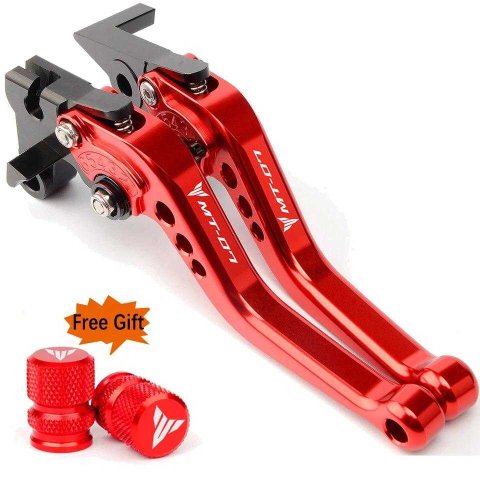 New For Yamaha MT07 MT-07 MT 07 2015-  2022 2023 Accessories Motorcycle CNC Aluminum Brake Clutch Levers MT07 Hand Lever