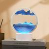 3D Quicksand Night Light - Touch-Control Atmosphere Lamp with Hourglass Landscape Design, Perfect for Relaxation and Gift Giving