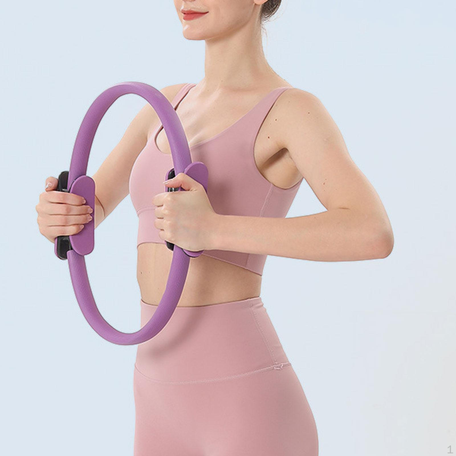 

Кільце для пілатесу 13 дюймів Тренажер для внутрішньої частини стегна Гнучкий Практичний Опір для Жінок Чоловіків Фітнес фіолетовий