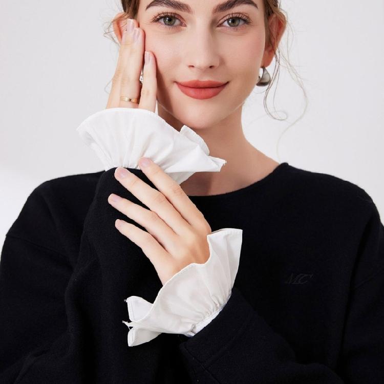 Versatile Ruffled Collar Wristband For Cosplay, Stage Performances, And Costume Parties Halloween Photo Props