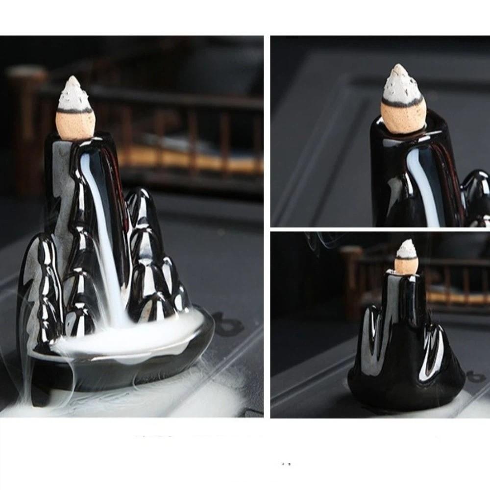 Zen Decor Keramische wierookbrander Alpen Stromend Water Wierookbrander Ornament Kantoor