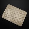 35 Löcher Backform aus Kohlenstoffstahl Macarons Backmatte Antihaft-Backgeschirr Ofen-Backform Desserttablett Kuchenform