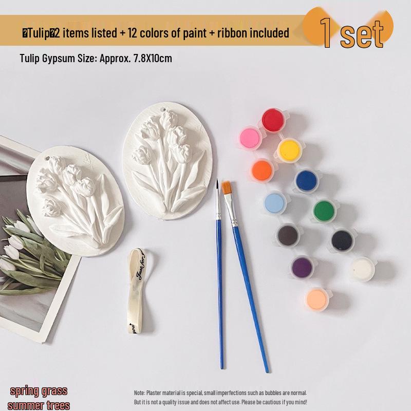 Mini Plaster Doll DIY Coloring Kit – Handmade Creative Toy & Gift Ornament