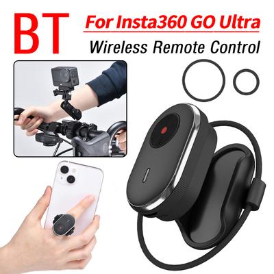 שלט רחוק אלחוטי עמיד במים BT בקר מצלמה עבור Insta360 GO Ultra/GoPro אוניברסלי נטען עבור אביזרי DJI