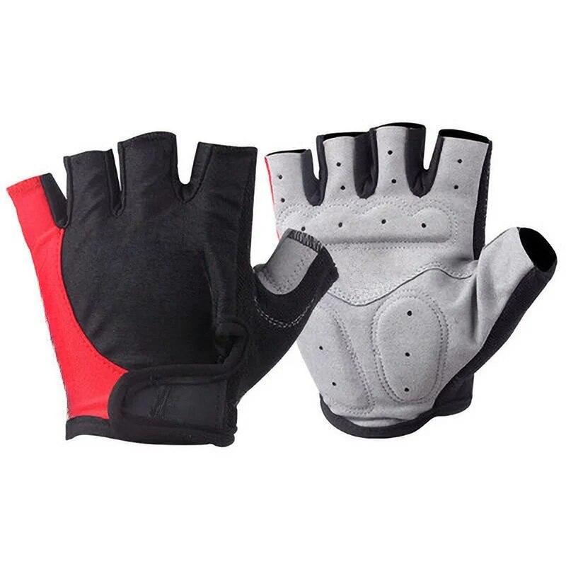 Half Finger Cycling Gloves Men Women Anti Slip Shock Breathable Summer Bicycle Gloves Fingerless Sports Gym Training Bike Gloves